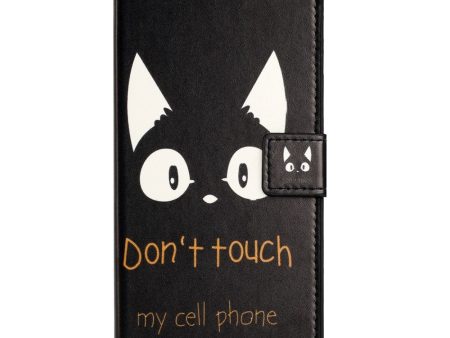 Samsung Galaxy A25 (5G) Læder Cover m. Pung & Ståfunktion -  Don t Touch My Cell Phone  Online