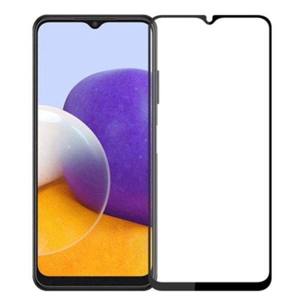 Samsung Galaxy A25 (5G) Arc Edge Hærdet Glas Skærmbeskyttelse - Case Friendly - Sort Kant Online Hot Sale