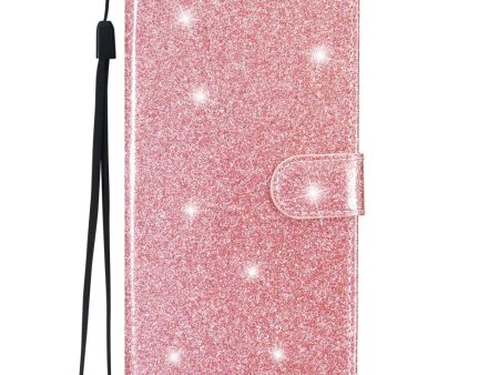 Samsung Galaxy A25 (5G) Læder Cover m. Pung & Strop - Glimmer - Rose Gold Online Hot Sale