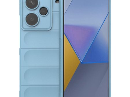 Xiaomi Redmi Note 13 Pro+ (Plus) Fleksibelt Plastik Cover - Lyseblå Online now