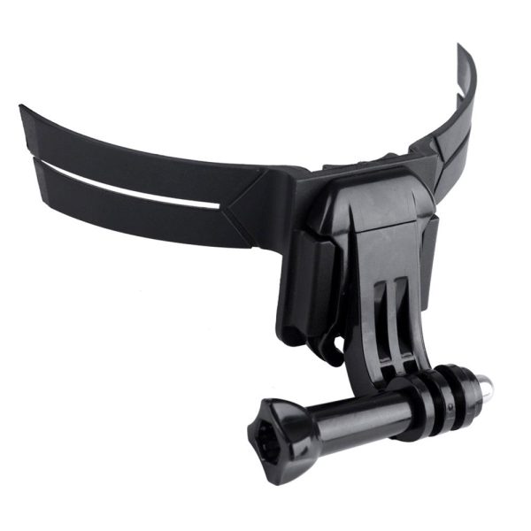 GoPro 4 - 11 Motorcykelhjelm Holder - Motorcycle Helmet Mount - Sort Supply