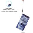 Samsung Galaxy A35 (5G) Læder Cover m. Pung og Strop - Ulv on Sale