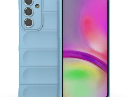 Samsung Galaxy A25 (5G) Fleksibelt Plastik Cover - Lyseblå For Sale