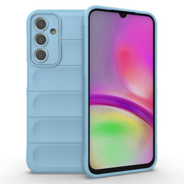 Samsung Galaxy A25 (5G) Fleksibelt Plastik Cover - Lyseblå For Sale