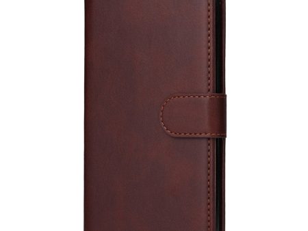 Samsung Galaxy A35 (5G) Kunstlæder Cover m. Pung og Strop - Brun Online