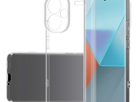 Xiaomi Redmi Note 13 Pro+ (Plus) Fleksibelt Plastik Cover - Gennemsigtig Cheap