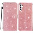 Samsung Galaxy A25 (5G) Læder Cover m. Pung & Strop - Glimmer - Rose Gold Online Hot Sale