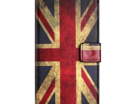 Samsung Galaxy A25 (5G) Læder Cover m. Pung & Ståfunktion - Union Jack For Sale