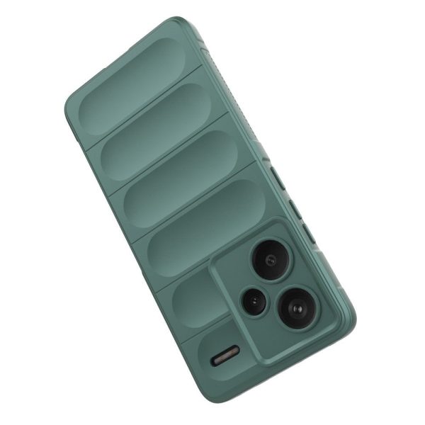 Xiaomi Redmi Note 13 Pro+ (Plus) Fleksibelt Plastik Cover - Grøn For Discount