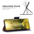 Samsung Galaxy A15 (5G)   A15 PU Litchi Læder Cover m. Pung & Strop - Blå on Sale