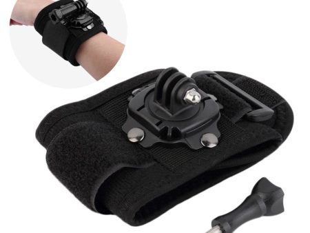 GoPro 4 - 11 Armbånds Holder - Wrist Strap Mount Holder - Sort Online Sale