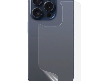 iPhone 15 Pro Bagside Beskyttelsesfilm - Gennemsigtig Hot on Sale