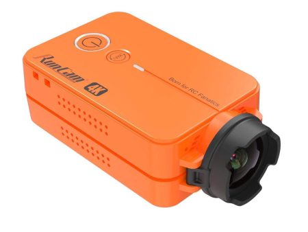 RunCam 2 Action Camera 4K Edition - Orange Supply