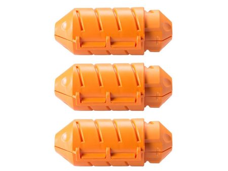 JerkStopper Extension Lock, High-Visibility Orange - 3 packs Supply