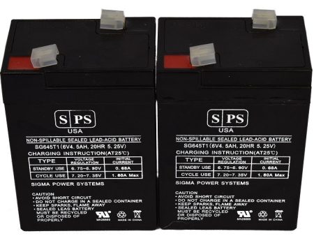 Tork GM-19 6V 4.5Ah  Battery -2 pack Sale