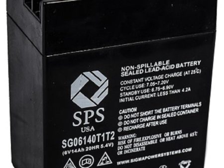 6V 14Ah Rechargeable SLA Battery For Sale