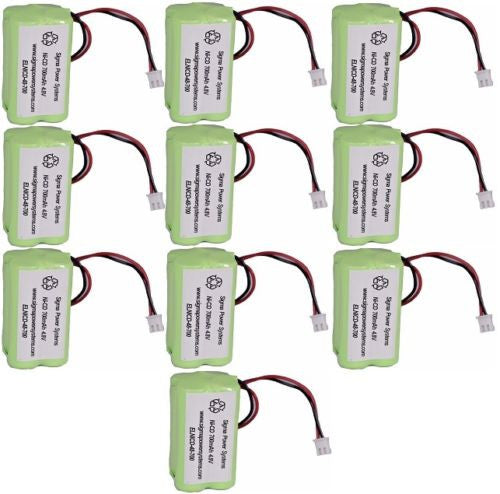 Exit Sign 4.8V 700mAh NiCad back up Battery - 100 pack Hot on Sale