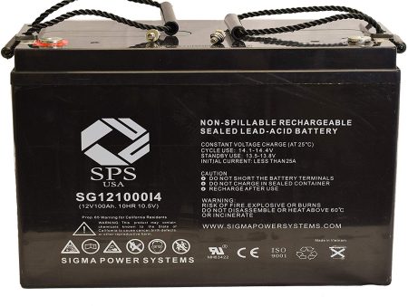 12V 100Ah AGM rechargeable battery (2 Pack) Sale