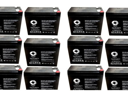 12V 10Ah battery with T2 terminals (12 pack) Cheap